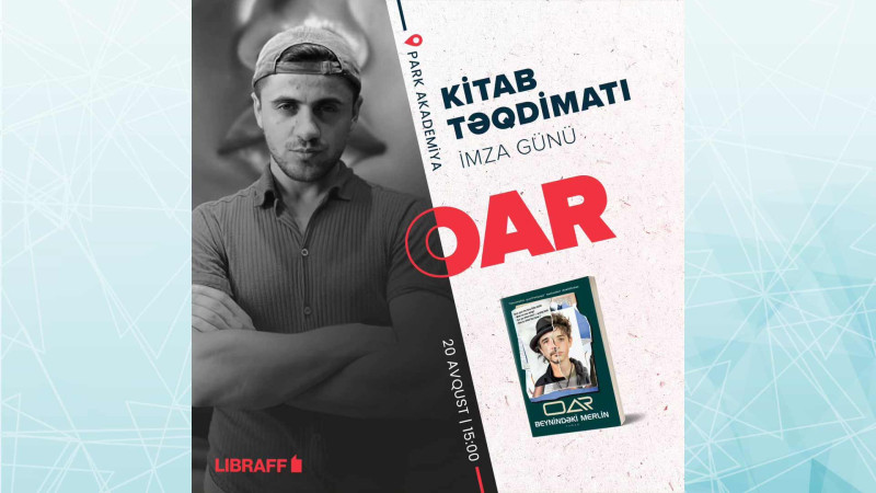 Bakıda Oarın kitabı təqdim olunacaq