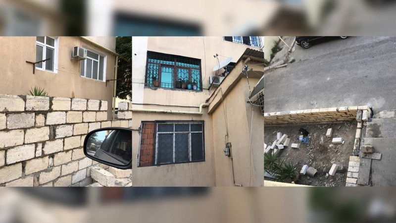 Bakı qəsəbəsində qanunsuz tikinti aparılır: sakinlərin təhlükəsizliyi risk altındadır