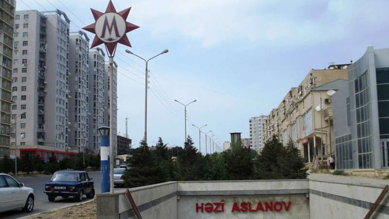 “Həzi Aslanov” stansiyası da əsaslı təmir olunacaq
