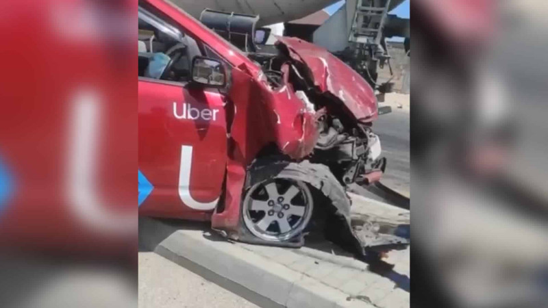 Sabunçu rayonunda “Prius” aşıb - VİDEO