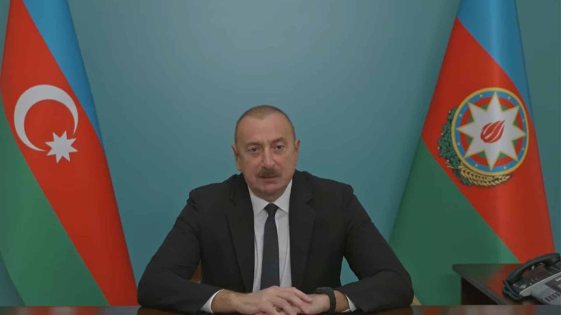 Prezident İlham Əliyev xalqa müraciət edib - VİDEO
