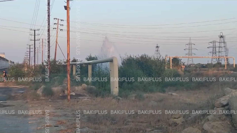 Ramanada su borusu partlayıb