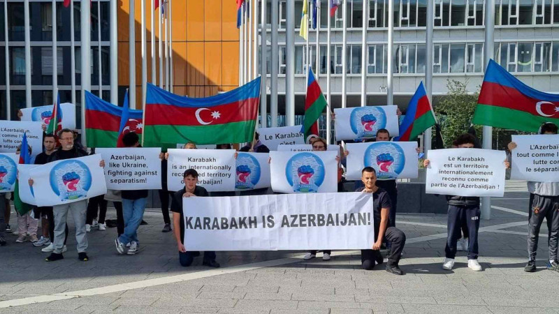 Lüksemburqda Qarabağa dəstək aksiyası keçirilir