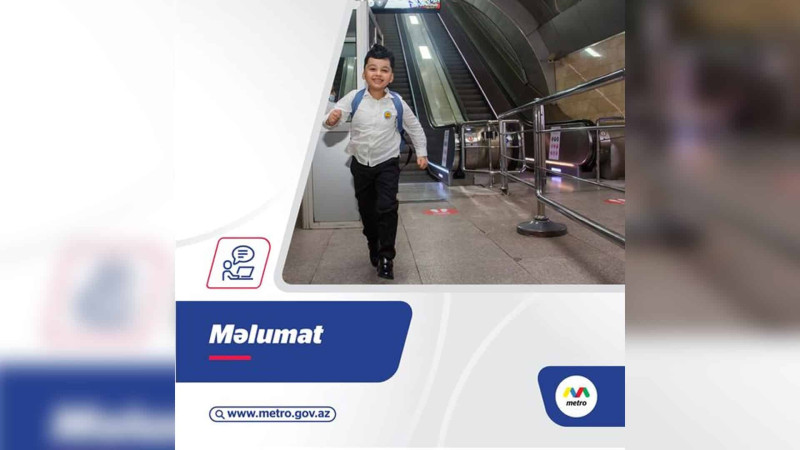 Metroda uşaqlar üçün tədbir keçiriləcək
