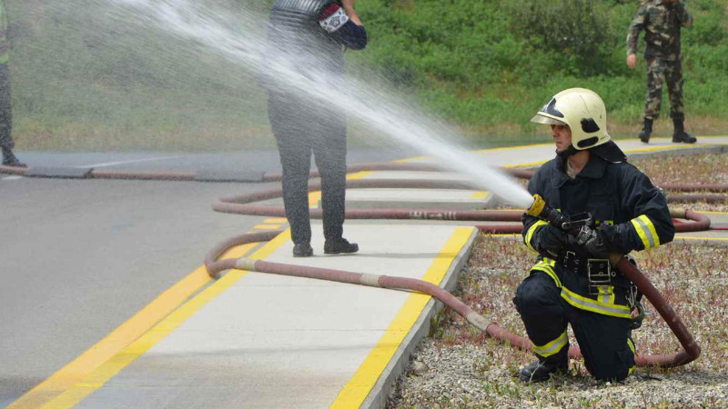 Xəzərdə elektrik sayğacları yanıb