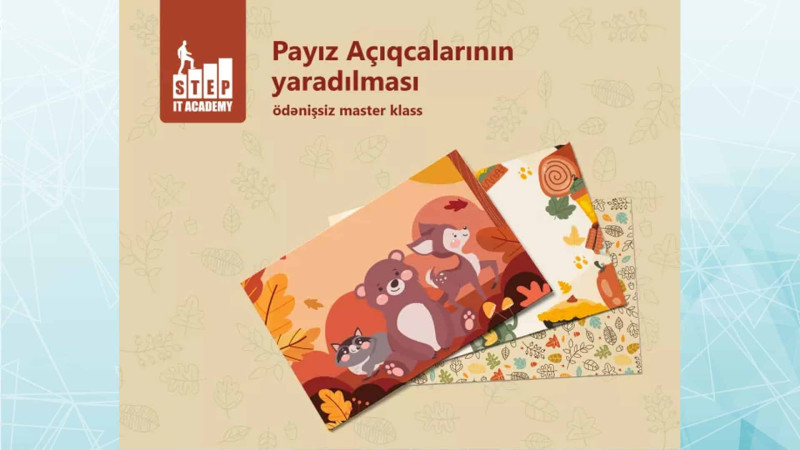 Bakıda Rəqəmsal Dizayn üzrə ödənişsiz master-klas təşkil olunacaq