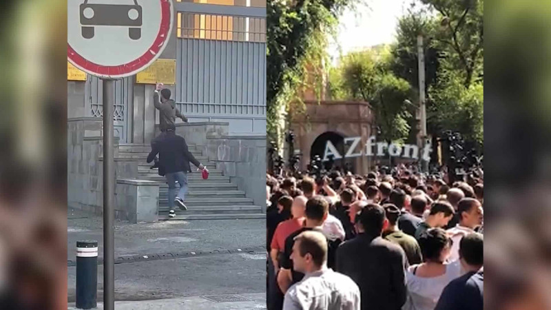 İrəvanda iki mitinq keçirilir: saxlanılanlar var - YENİLƏNİB