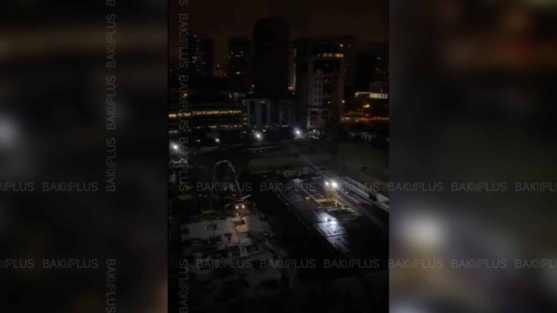 Köhnə “Təzə Bazar”ın ərazisində tikinti işləri gecə vaxtı aparılır
