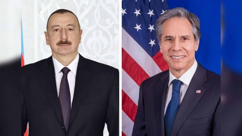 İlham Əliyev və Entoni Blinken telefonla danışıblar - YENİLƏNİB