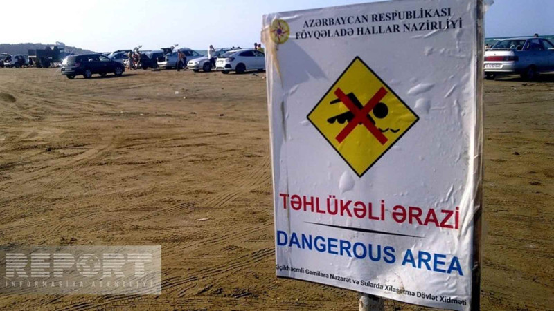 Bakıda dənizdə 1 nəfər batıb