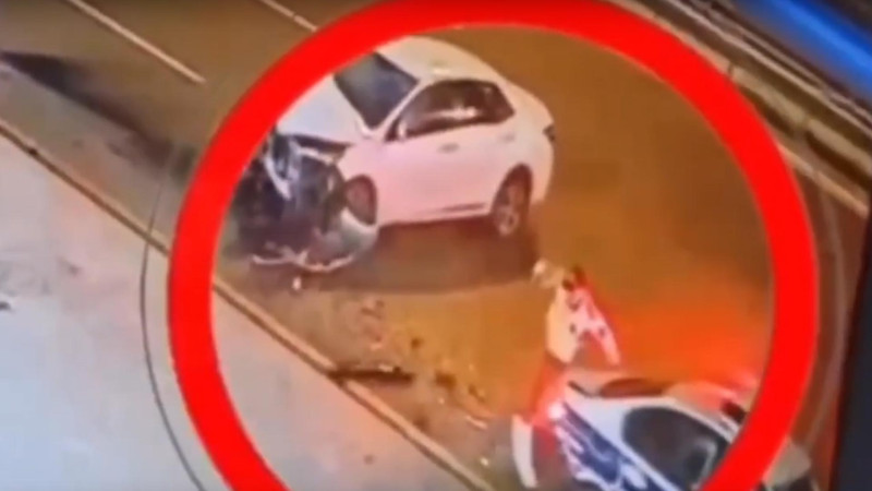 Xəzərdə DYP-nin avtomobilləri qəzaya uğrayıb - VİDEO