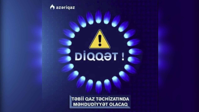 Bakının 4 rayonunda qaz olmayacaq