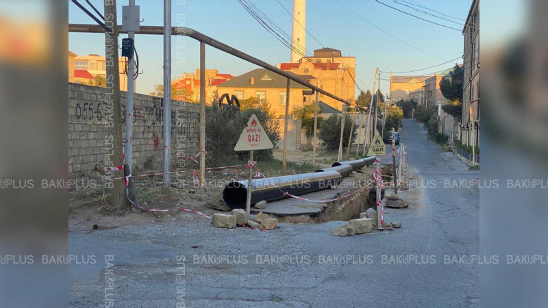 Badamdarda qaz xətləri dəyişdirilir