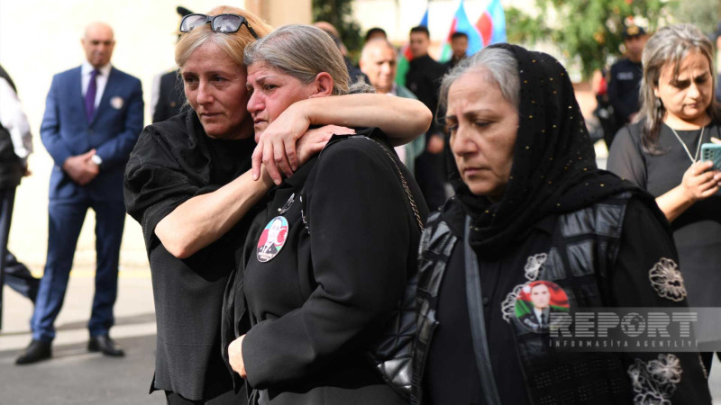 31 il sonra qalıqları tapılan şəhid II Fəxri Xiyabanda dəfn olunub - YENİLƏNİB