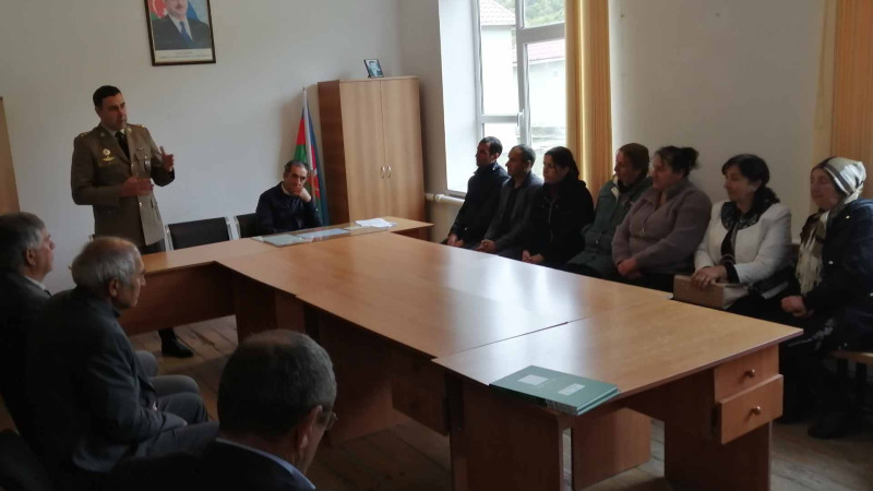 Fövqəladə Hallar Nazirliyi Bakının rayonlarında maarifləndirici tədbir keçiriblər