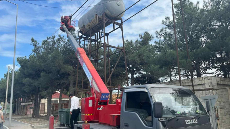 Xəzər rayonunda genişmiqyaslı abadlıq işləri görülür