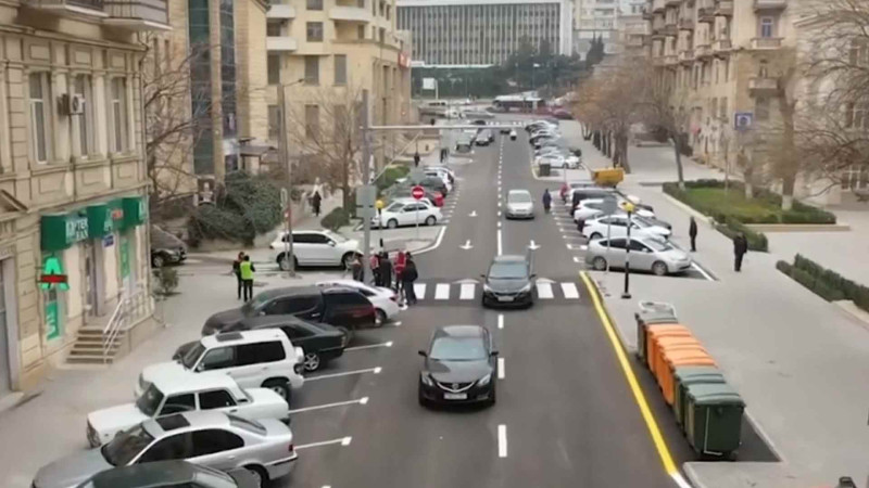 Bakıda sürücülər yeni parklanma qaydalarından narazıdırlar