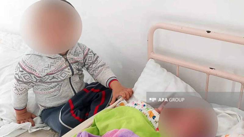 Gəncədə evdən atılan uşaqlar Bakıya gətirilirlər