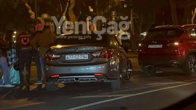 Məşhur rəqqasə Bakıda qəza törədib