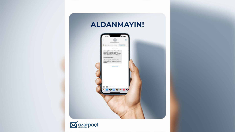 “Azərpoçt” müştərilərinə müraciət edərək daha diqqətli olmağı xahiş edir