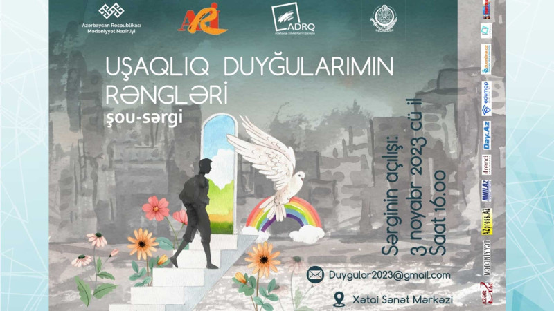 Bakıda  “Uşaqlıq duyğularımın rəngləri” adlı sərgi keçiriləcək