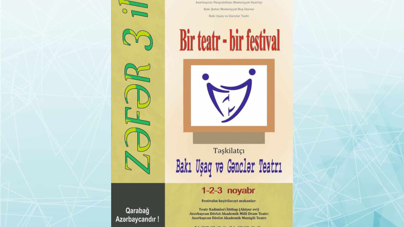 Bakıda teatr festivalı keçiriləcək