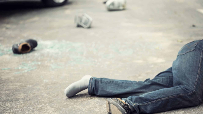 Səbaildə piyadanın iştirakı ilə yol qəzası baş verib