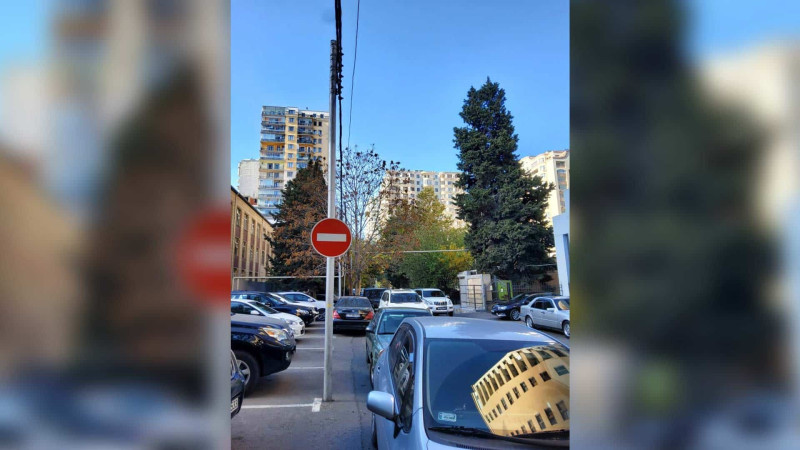 Sürücülərin nəzərinə: Nərimanov rayonunda ikitərəfli yolda birtərəfli hərəkət təşkil edilib