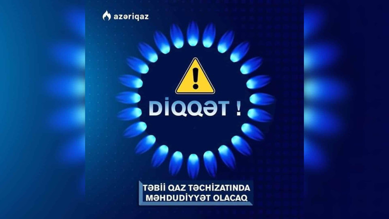 Nəsimi, Binəqədi və Qaradağda qaz olmayacaq