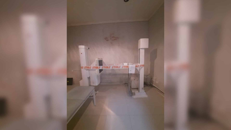 Nərimanovda yerləşən poliklinikanın rentgen kabineti bağlanıb