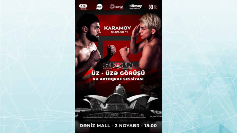 MMA döyüşçüləri “Deniz Mall” Ticarət Mərkəzində görüş keçirəcəklər