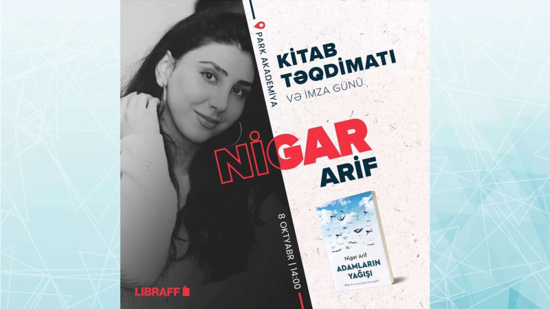 Bakıda Nigar Arifin kitabının təqdimatı olacaq