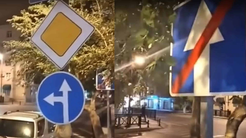Bakının əsl bəlası nədir?: yanlış quraşdırılmış yol nişanları və ya sürücülərin və strukturların özlərinin qaydaları bilməməsi?