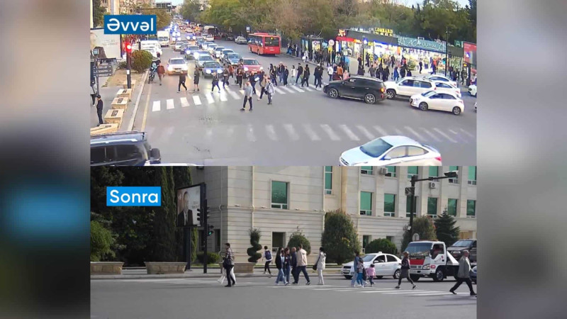 Nərimanovdakı ən təhlükəli işıqforunun problemi aradan qaldırılıb – VİDEO