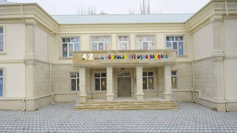 Yasamalda dövlət uşaq bağçasında pul yığılır
