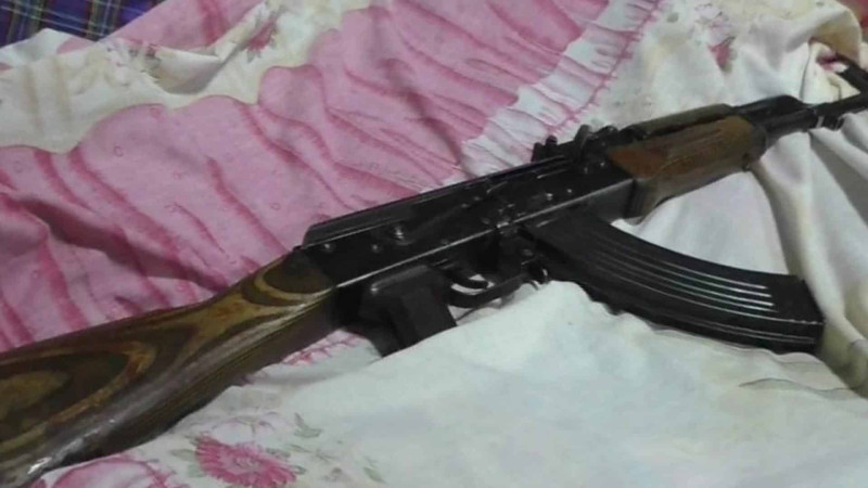 Bakı sakinindən “Kalaşnikov” tapılıb