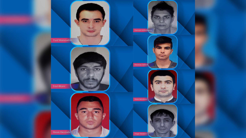 İrandan Bakıya 24 kiloqram narkotik gətirən 7 nəfər tutulub