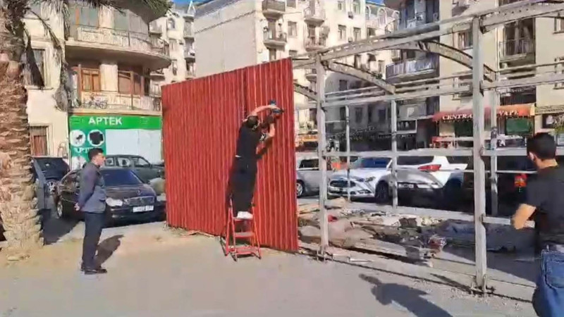 Binədə qanunsuz tikili aşkar edilib