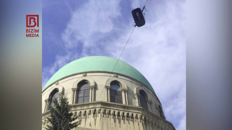 Bakıda küçəni işıqladırmaq istəyən sakinlər quraşdırılan lampanı elektrik xəttinə qoşmayıblar
