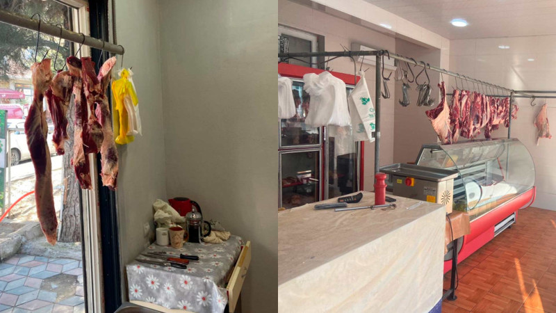 Paytaxtın iki rayonunda ət kəsimi və satışı məntəqələrində nöqsanlar aşkarlanıb