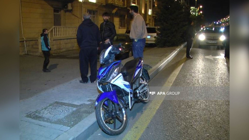 Nərimanovda yol qəzası: iki nəfər xəsarət alıb