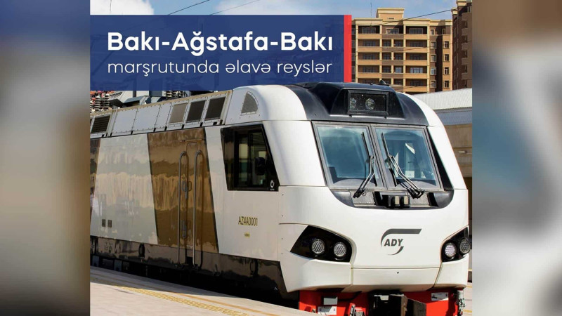 Bayram günlərində Bakı-Ağstafa marşrutu üzrə reyslərin sayı artırılacaq