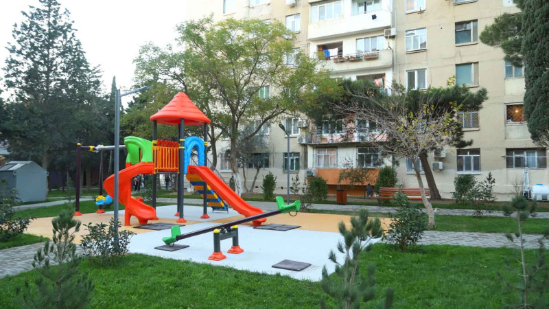 Xətaidə növbəti “abad həyət” sakinlərin istismarına verilib