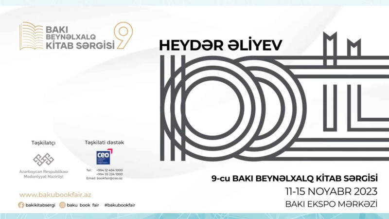 9-cu Bakı Beynəlxalq Kitab Sərgisinin proqramı açıqlanıb