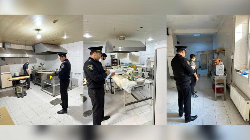 Nərimanovda qida məhsulları istehsal edən obyektdə qayda pozuntuları aşkarlanıb