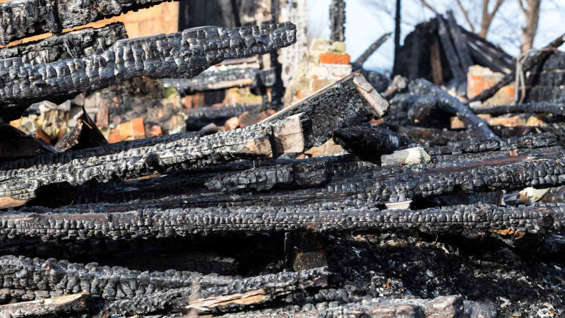 Nərimanovda taxta sexində yanğın olub