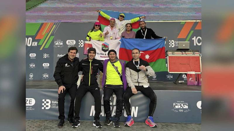 Bakıda ilk dəfə 100 kilometr məsafəyə ultramarafon keçirilib