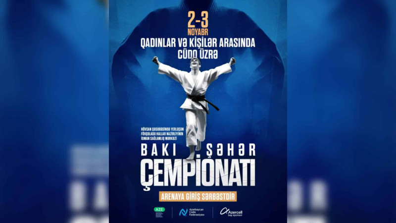 Bakıda kişilər və qadınlar arasında cüdo çempionatı baş tutacaq