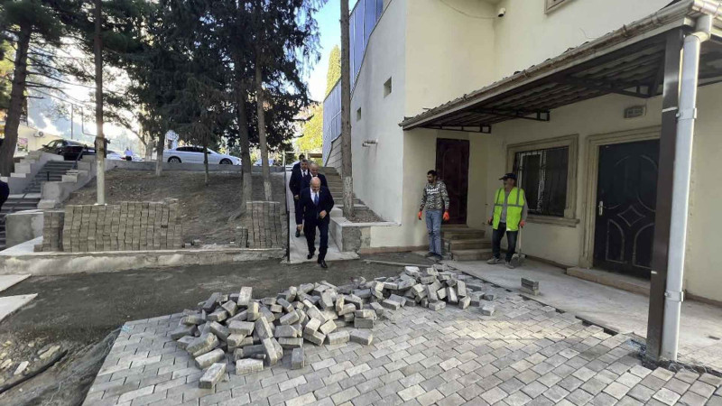 Nəsimi rayonunda yenidənqurma işləri davam edir