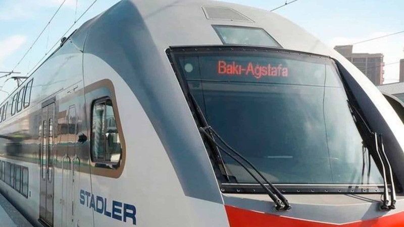 Ağstafa-Bakı sürət qatarı yolda qalıb: ADY açıqlama verib – VİDEO
